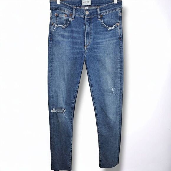 AGOLDE Women's Sophie Ankle Skinny Jeans in Pentacle size 30 / 10 - Picture 3 of 9
